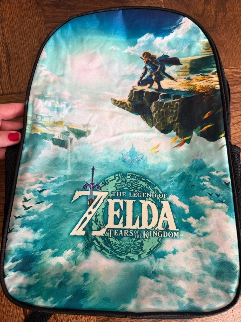 The Legend of Zelda 'Tears of the Kingdom' Boys' Backpack - Blue